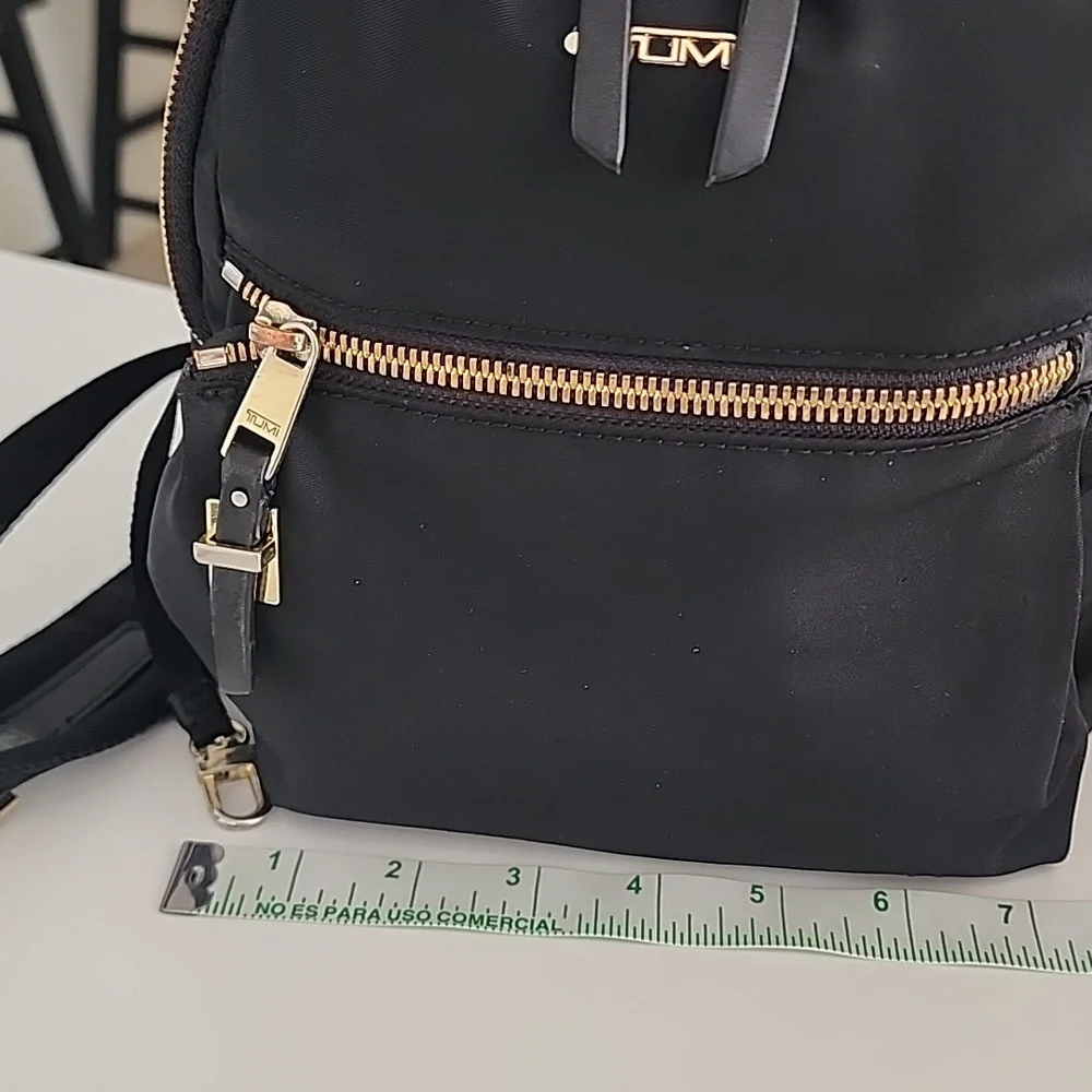 Cutest Tumi Voyageur Whitney Black Backpack Purse